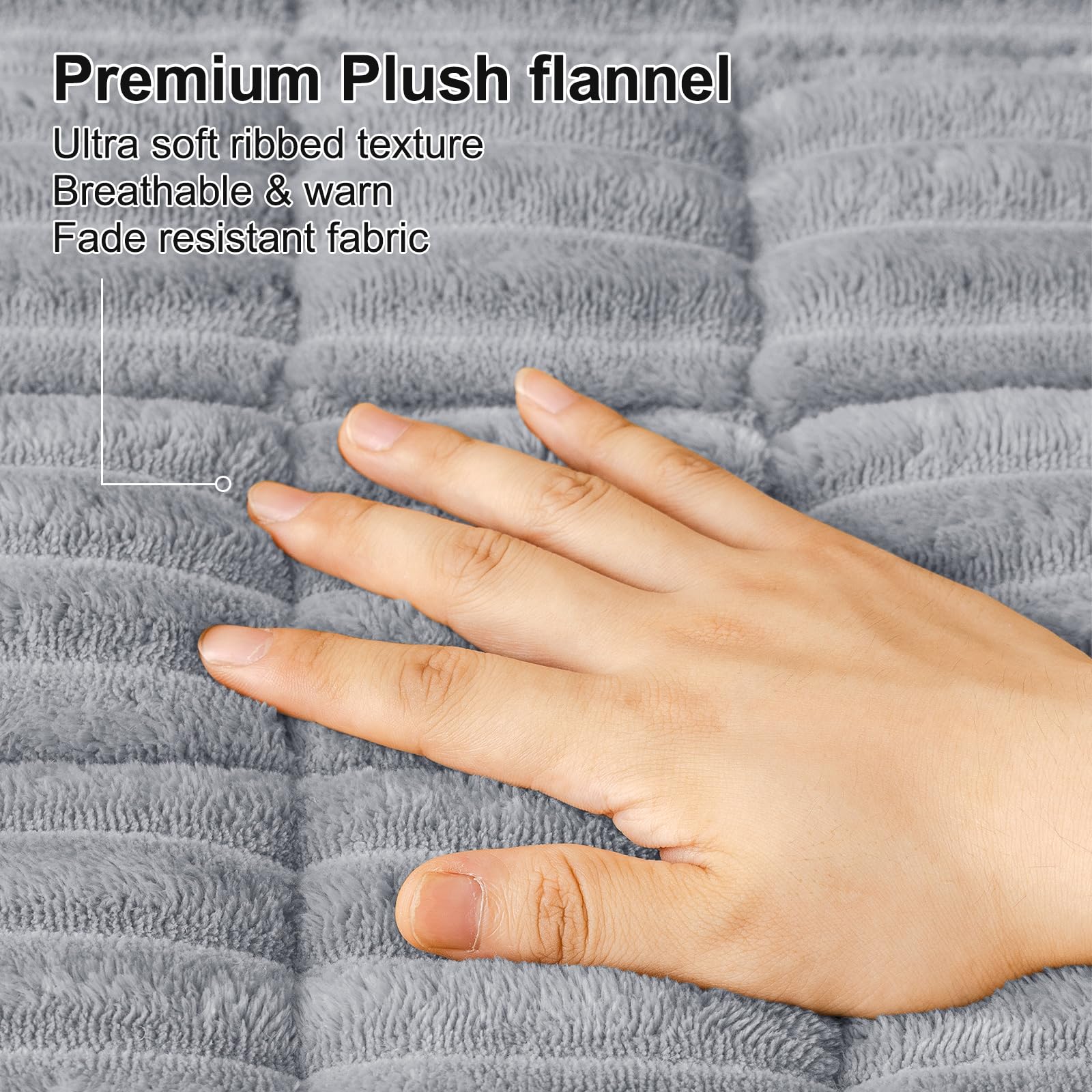 Smiry silicone grip prevents shifting, keeping the cover neat during zoomies