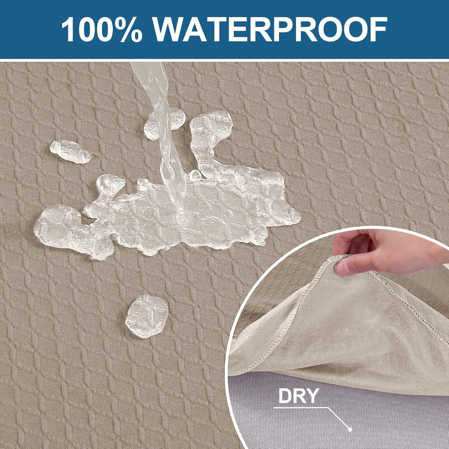 Smiry waterproof coating with TPU backing guards against spills