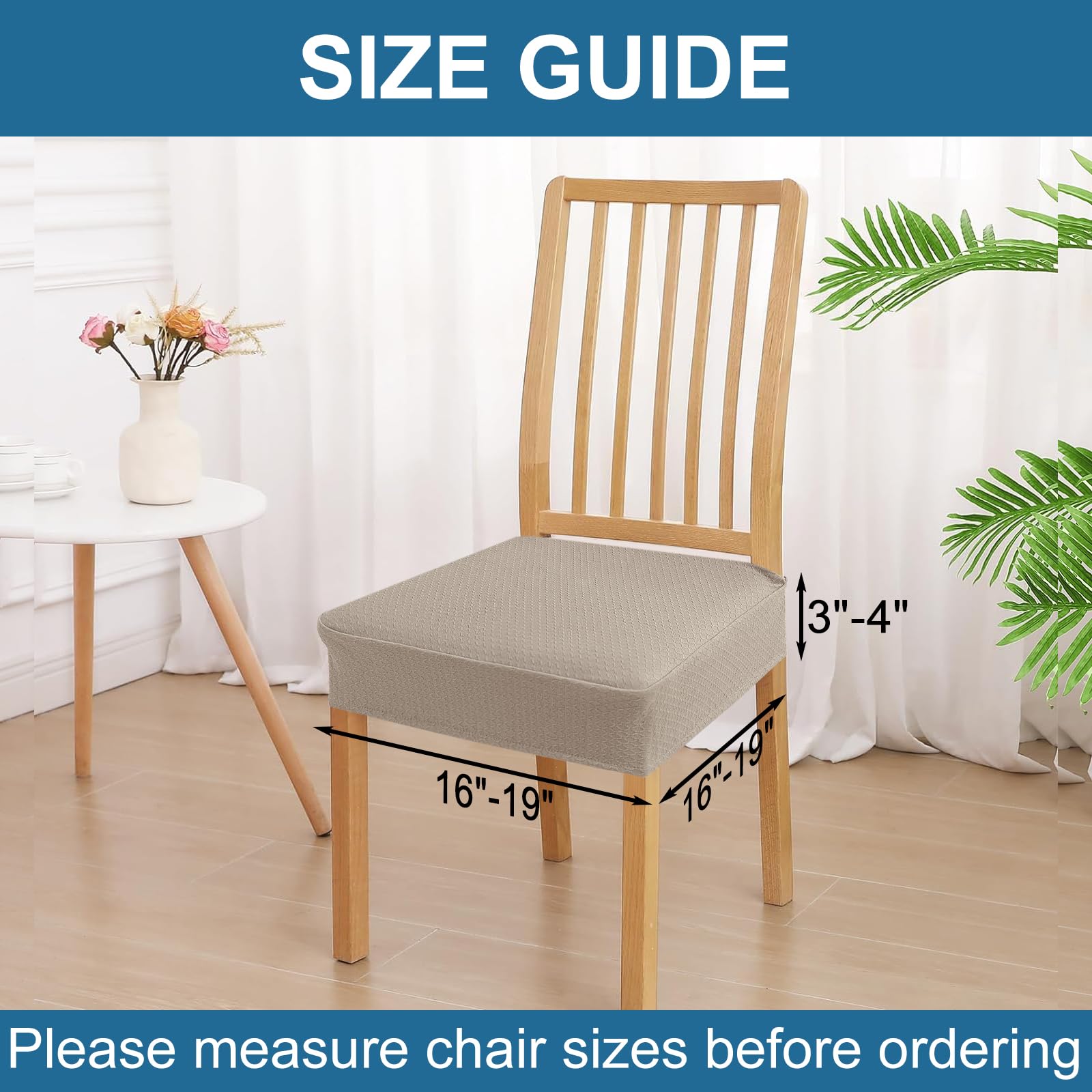 Smiry waterproof seat cover slip-on installation shows quick, chair-ready protection.