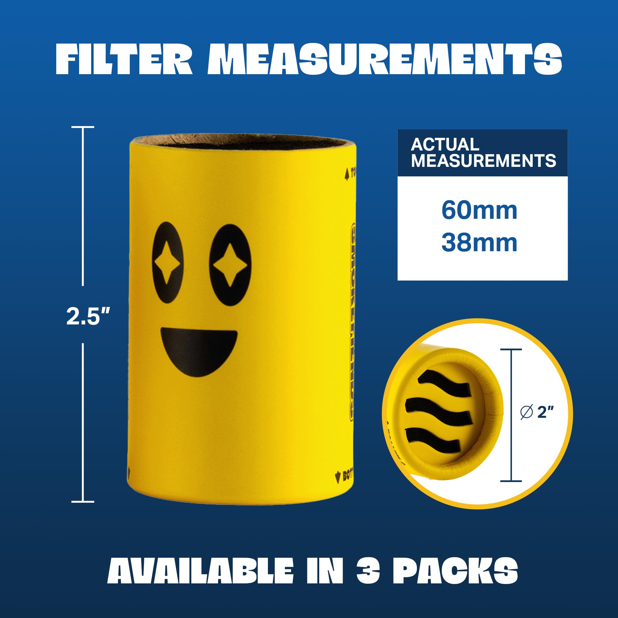 Smoke Fiends biodegradable filter paper casing reduces waste while maintaining filtration performance.