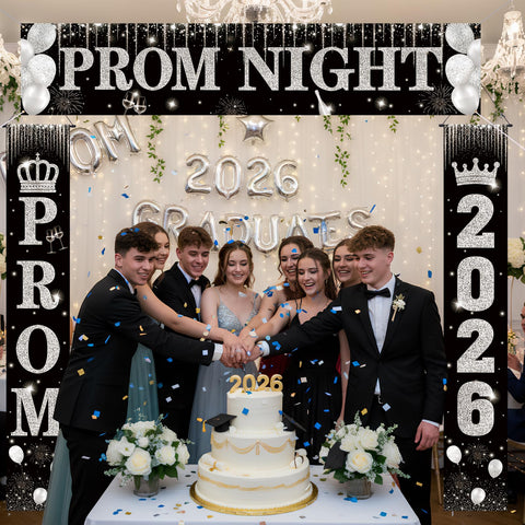 SmoothNovelty congrats grad decorations create a classy party vibe
