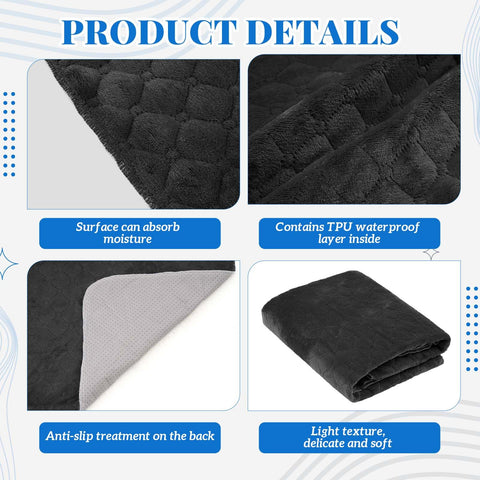 SmoothNovelty easy care and machine washable blanket for quick cleaning.