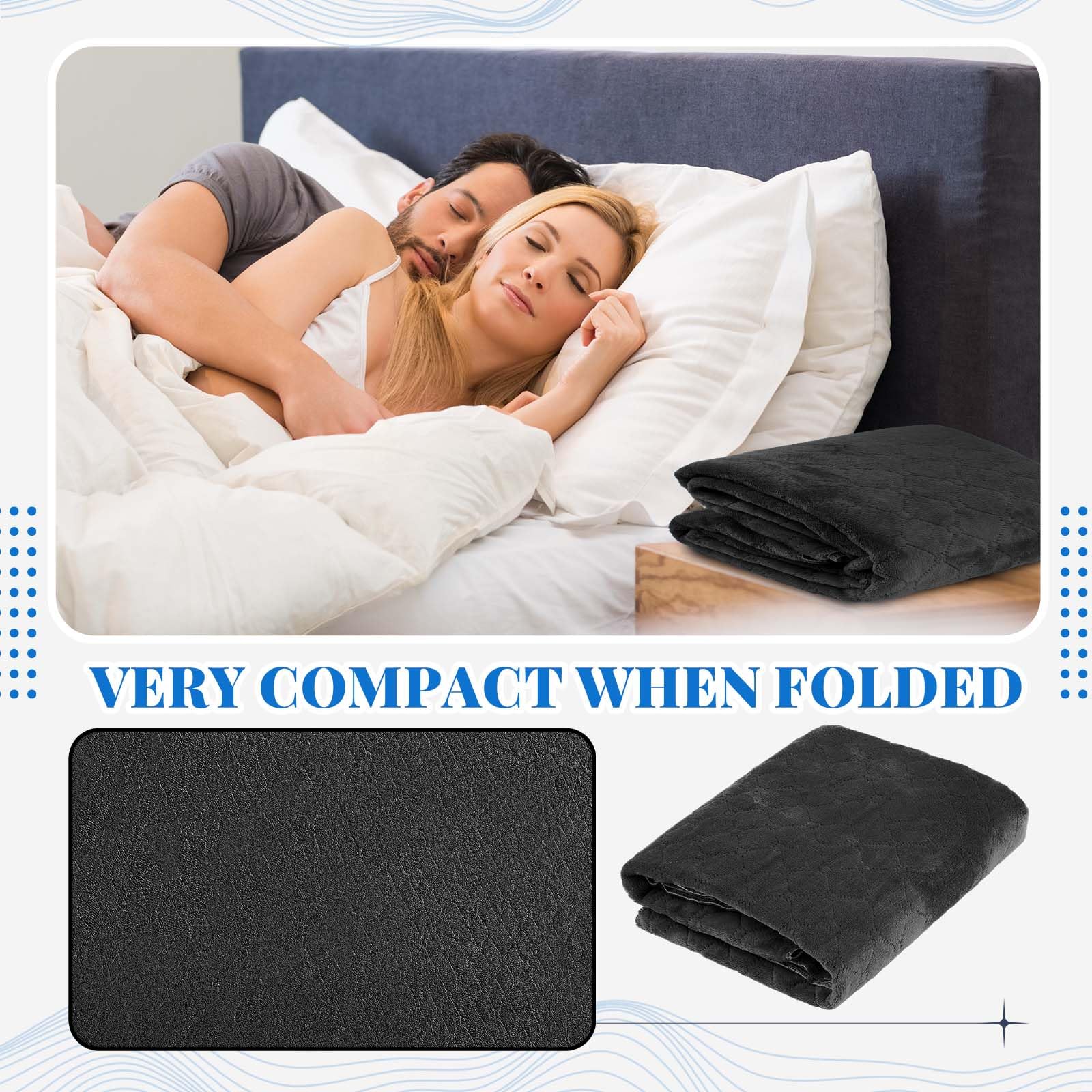 SmoothNovelty multifunctional absorbent mattress pad doubles as a bed protector.