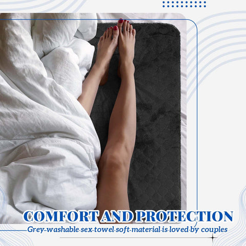 SmoothNovelty towel protector for adults delivers moisture control and comfort.