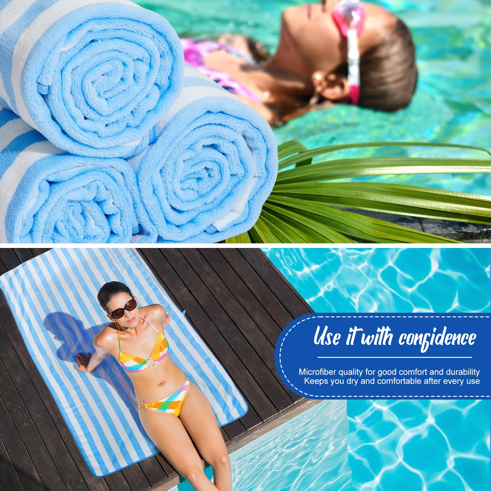 SmoothNovelty vacuum-compressed towels showing space-saving packaging for travel or gym bag.