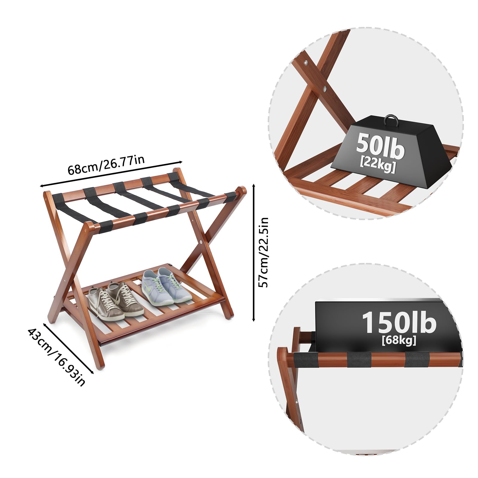 Smuxee folding design enables quick setup and easy storage