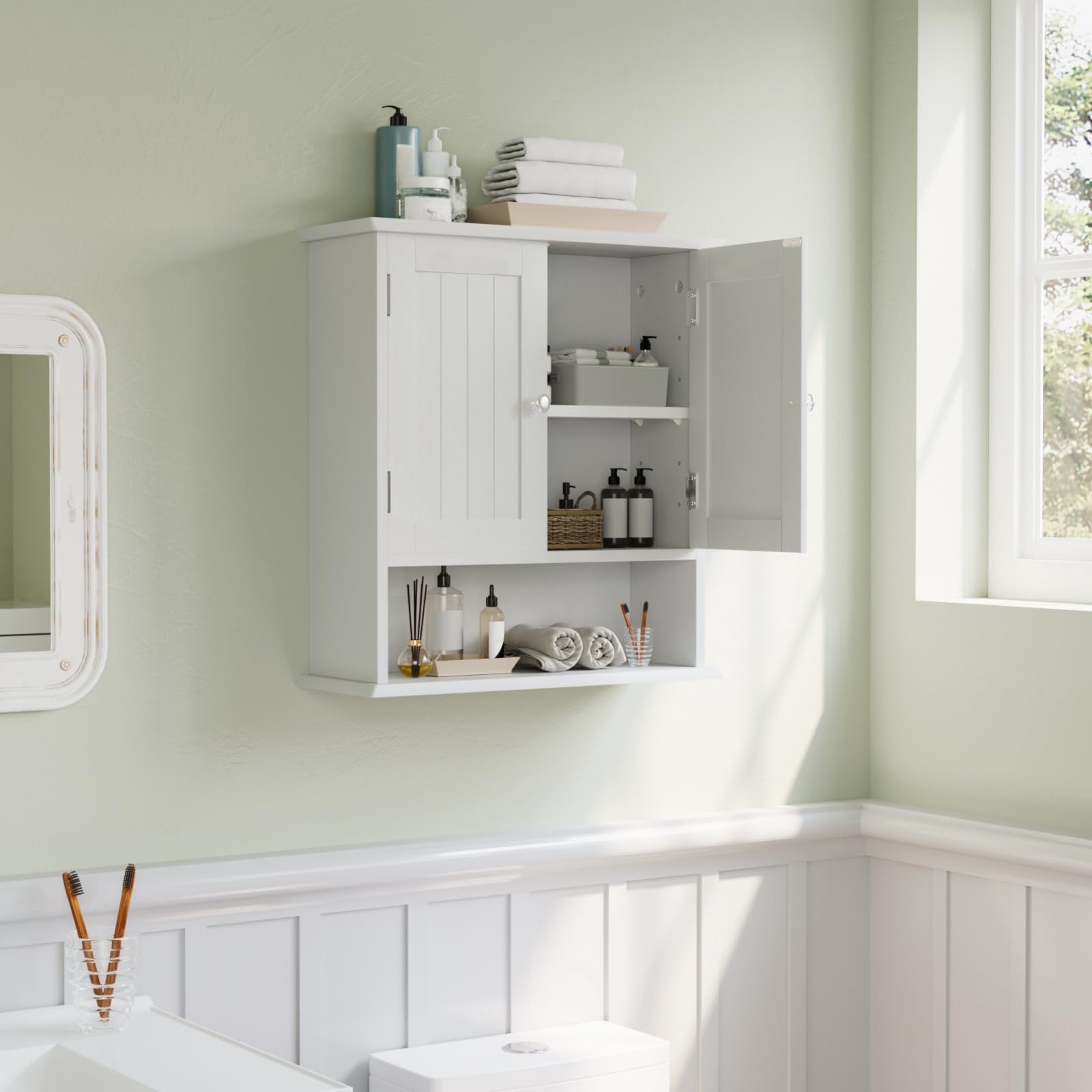 Smuxee multiroom storage suited for kitchen, laundry, or study.