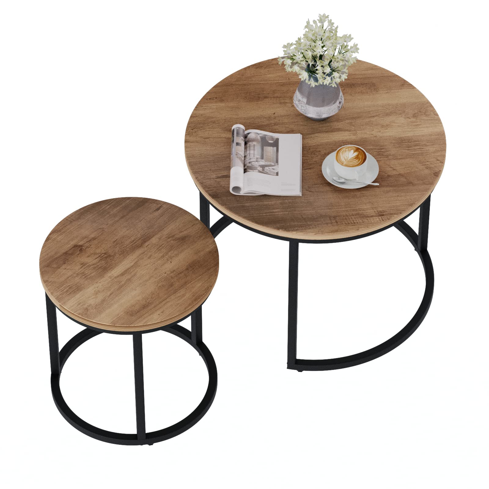 Smuxee Nesting Tables suitable for living room, bedroom, balcony setups