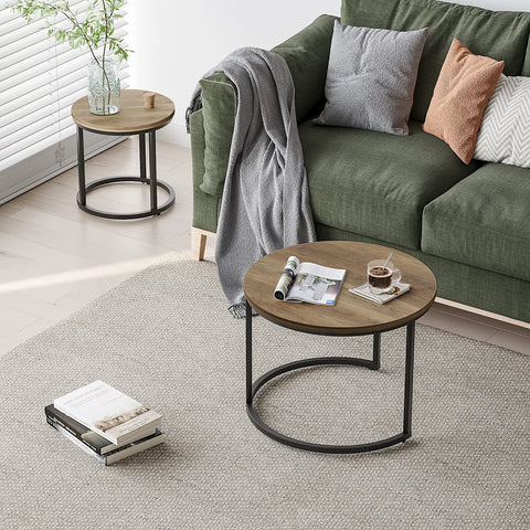 Smuxee Nesting Table blends vintage curves with modern lines