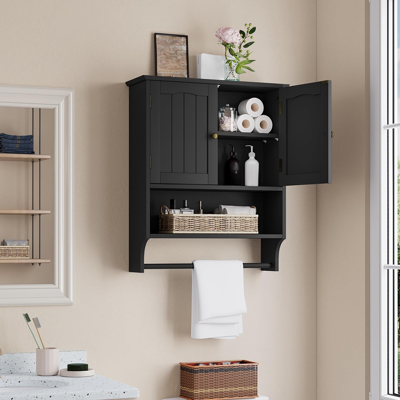 Smuxee versatile storage solution for bathroom, kitchen, and laundry