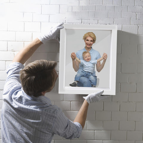 SMZCTYI 8x10 deep frame supports vertical or horizontal hanging