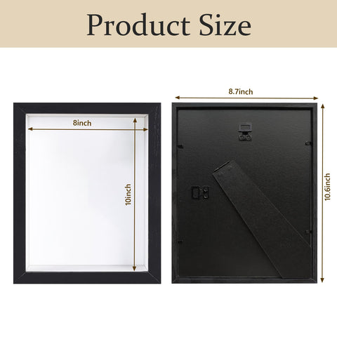 SMZCTYI wall-hanging shadow boxes mounted horizontally or vertically