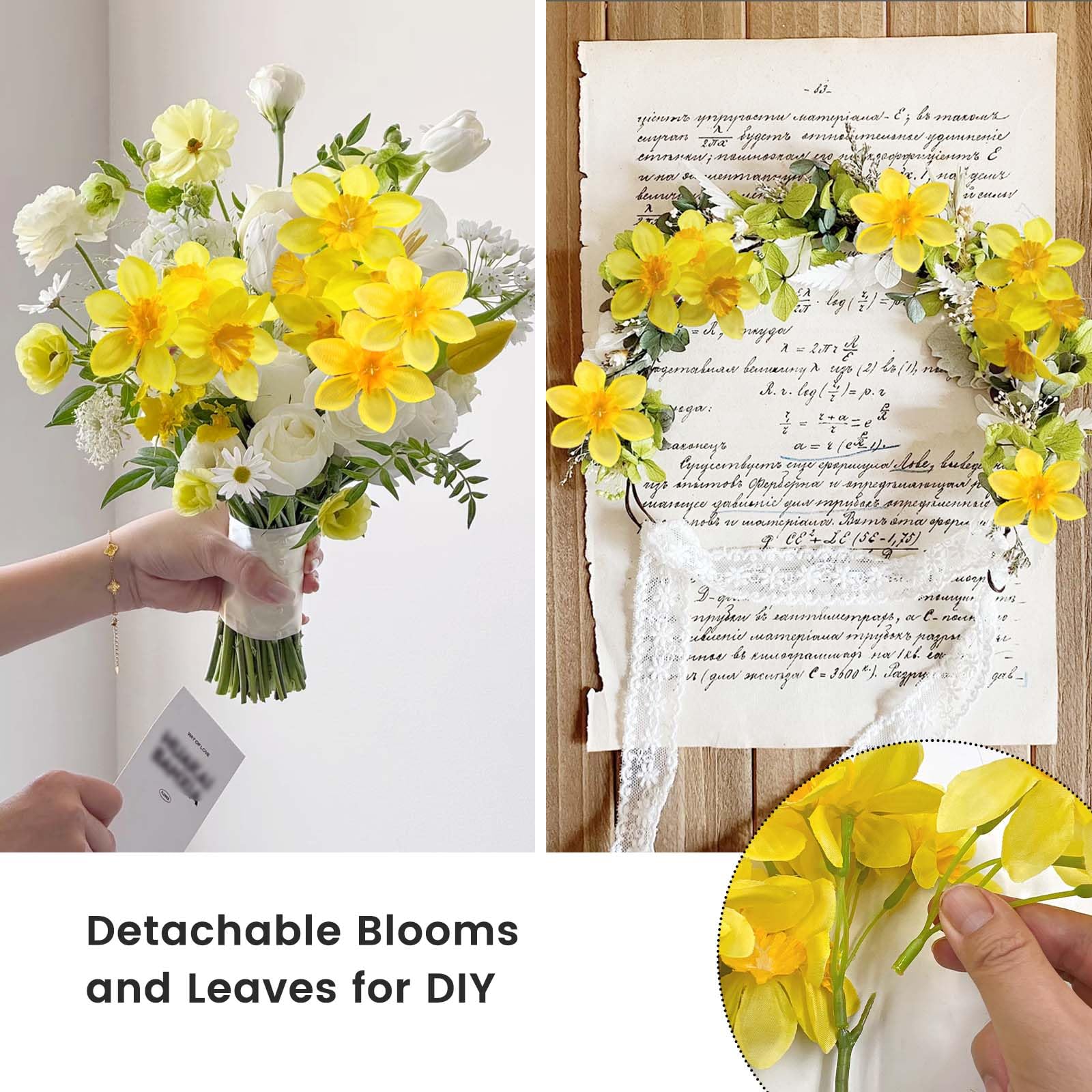 SNAIL GARDEN bendable-stems enable DIY bouquets and centerpieces
