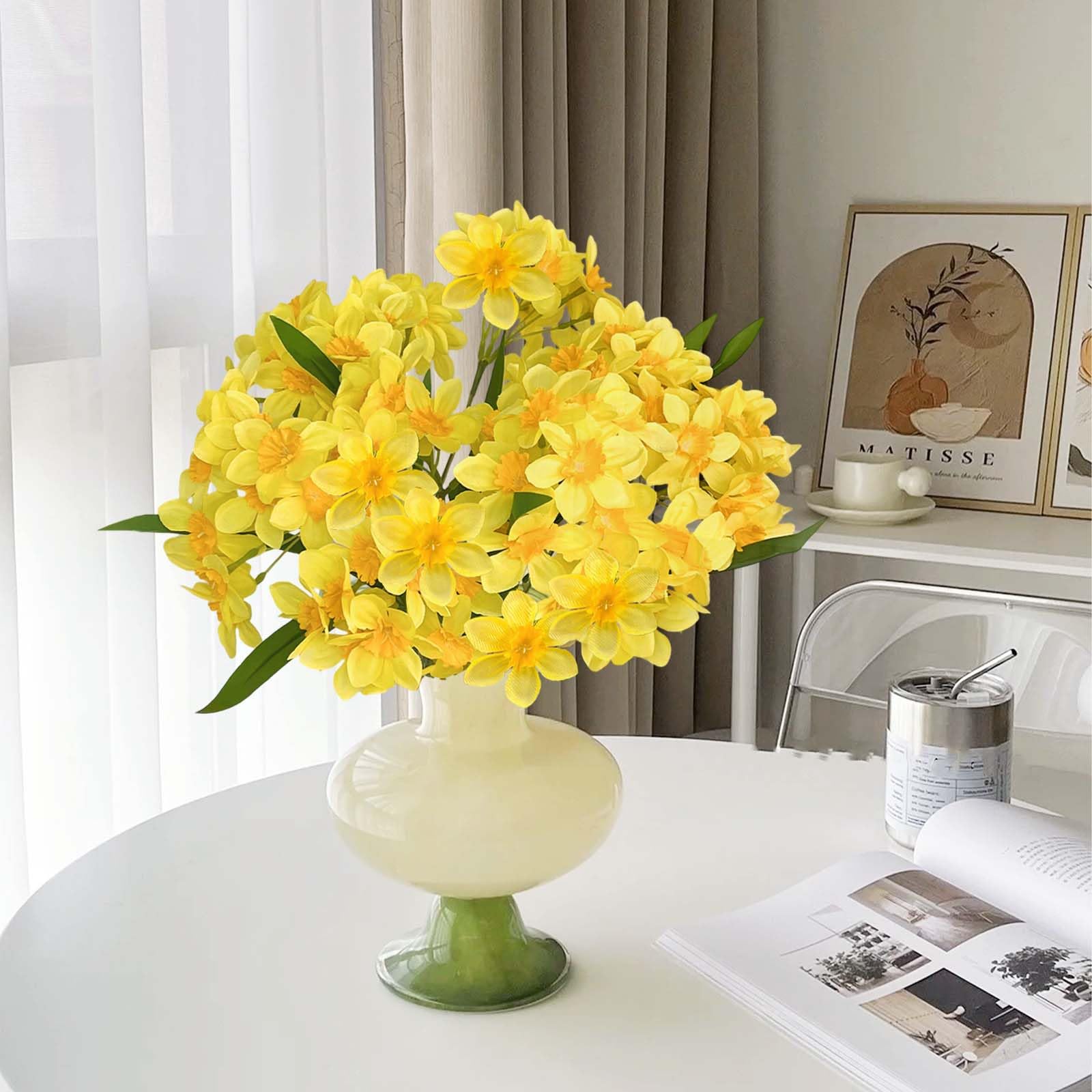 SNAIL GARDEN vibrant-yellow-spring-decor enhances homes offices events