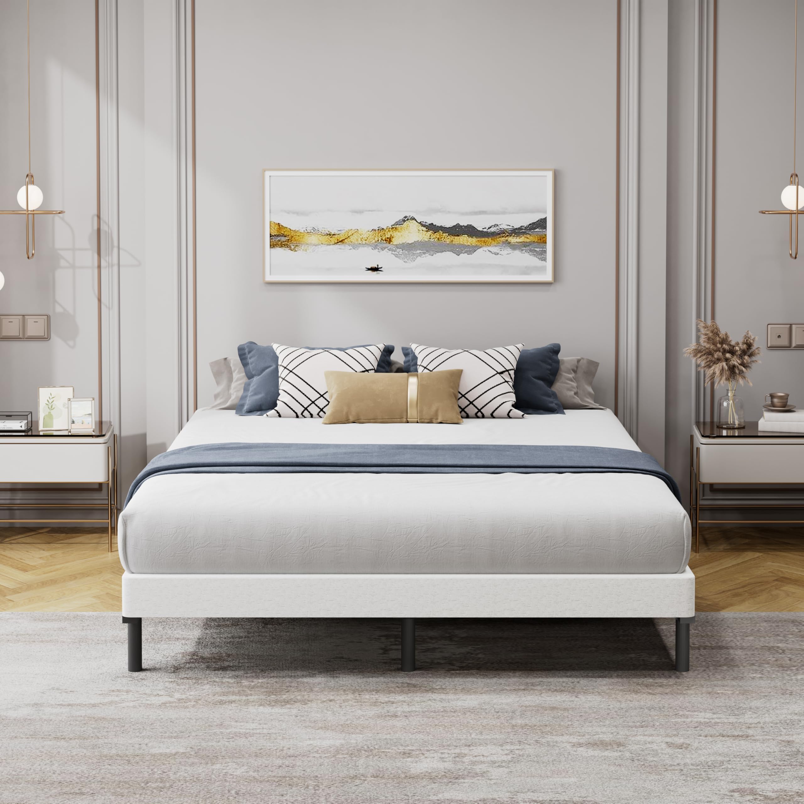 Snaye 3-Inch height elevates your mattress for balanced comfort.