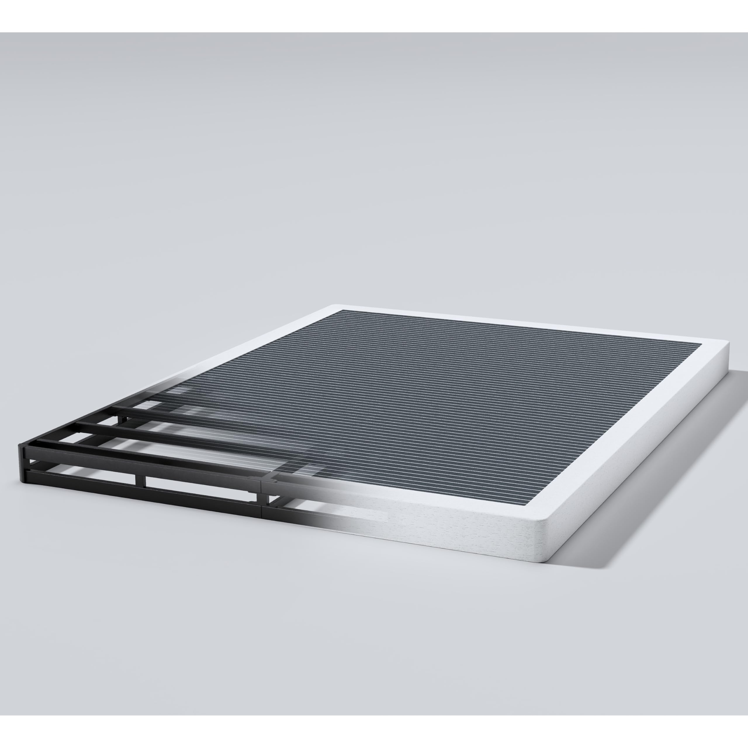 Snaye quiet box spring noise-free design minimizes sleep disturbances.