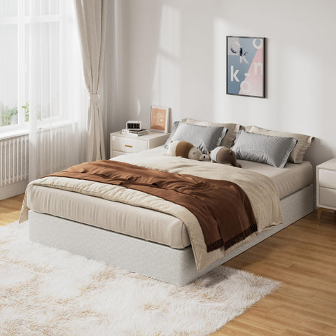Snaye universal compatibility fits most queen frames and mattresses including memory foam