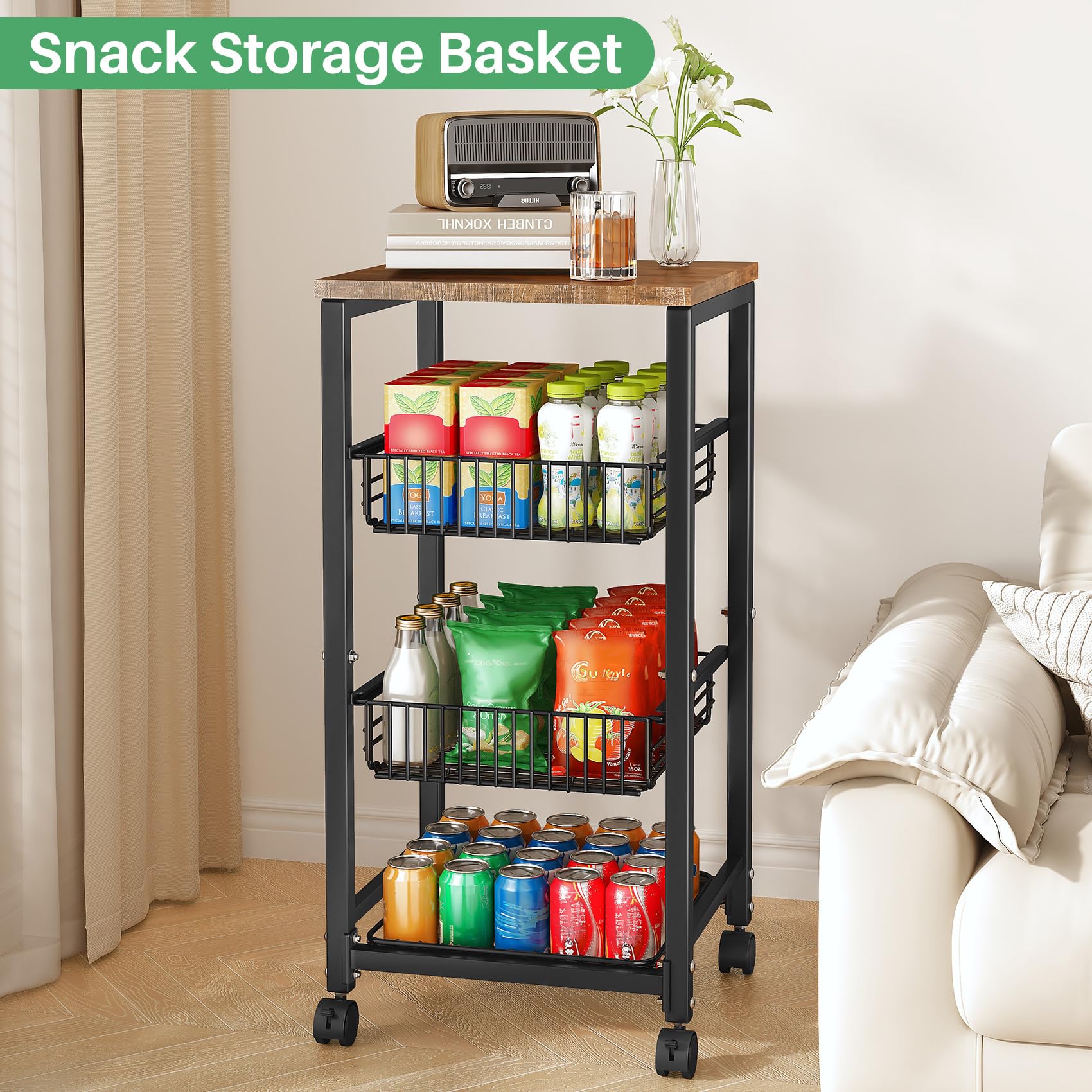 SNTD fruit basket onion and potato storage illustrating versatile kitchen organization.
