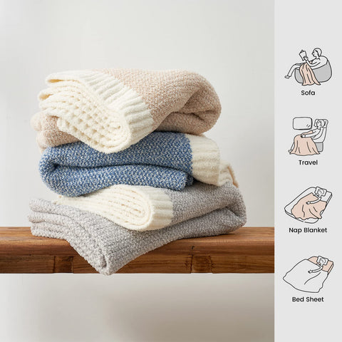 Snuggle Sac all-season blanket suitable for indoor and outdoor lounging
