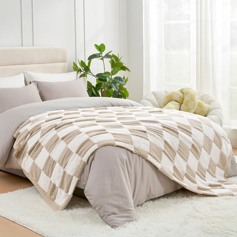 Snuggle Sac beige decor to enhance living room aesthetics.