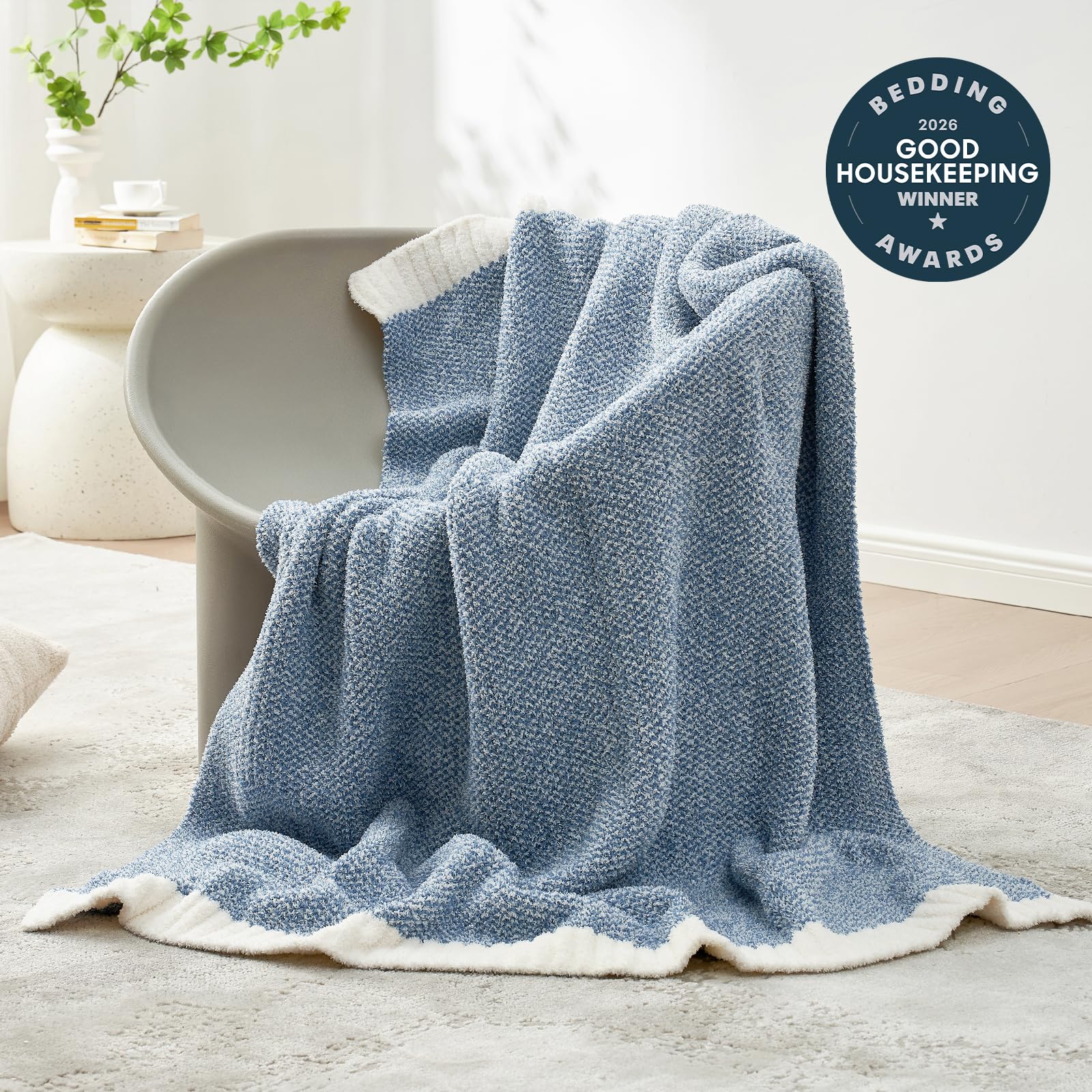 Snuggle Sac knit fabric closeup highlights ultra-soft microfiber texture.