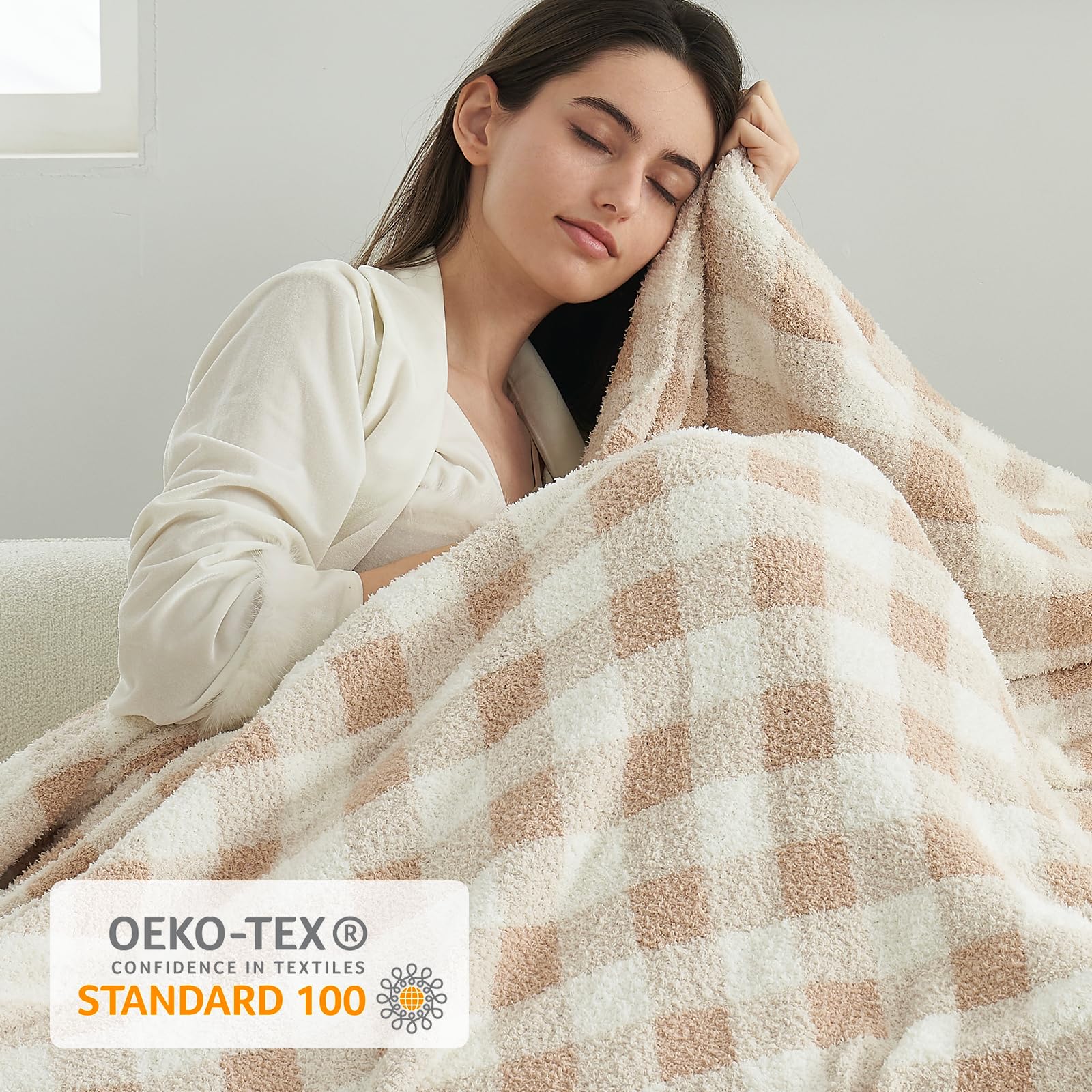 Snuggle Sac blanket close-up reveals durable stitched texture