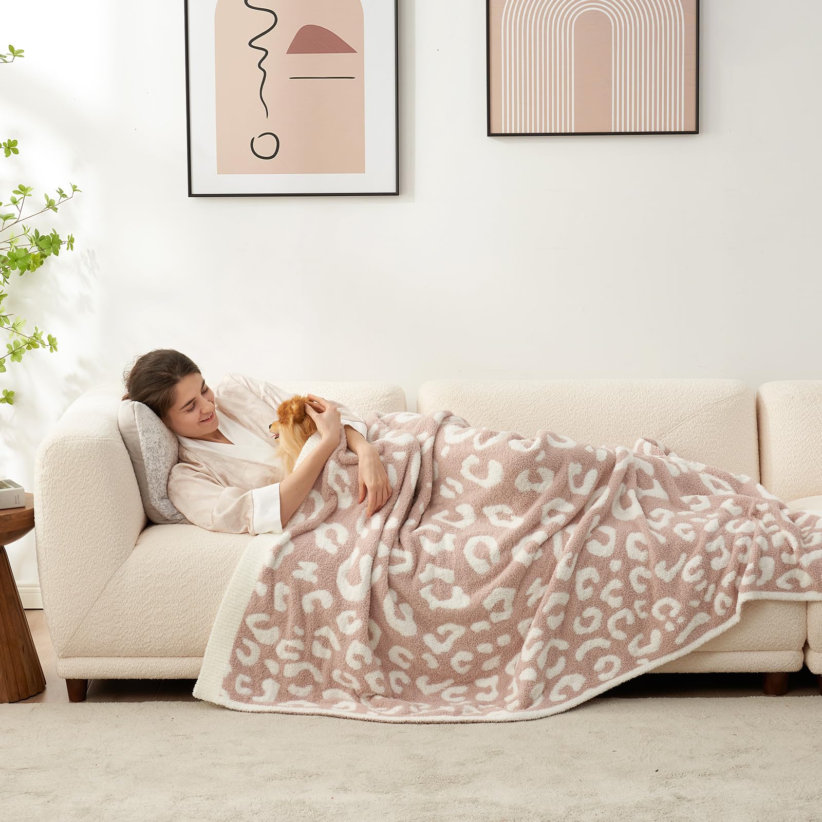 Close-up of Snuggle Sac knit reveals ultra-soft, comforting texture.