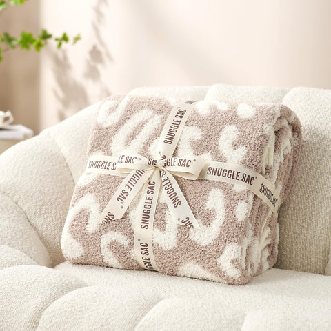 Snuggle Sac oversized 50x70 blanket for lounge, couch, bed.