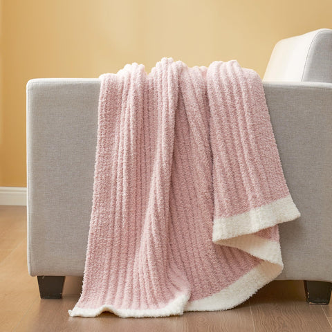 Close-up of Snuggle Sac microfiber-knit softness