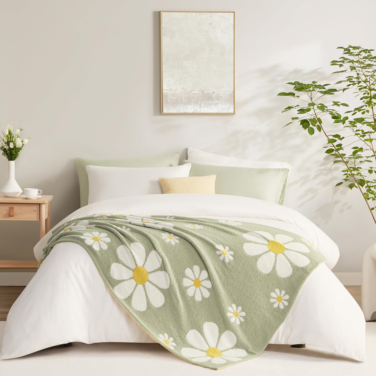 Snuggle Sac ultra-soft microfiber-knit blanket for cozy comfort on furniture.