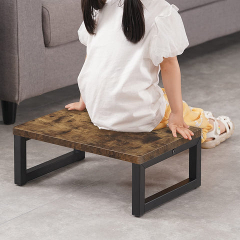Snughome wooden step stool in use in kitchen setting