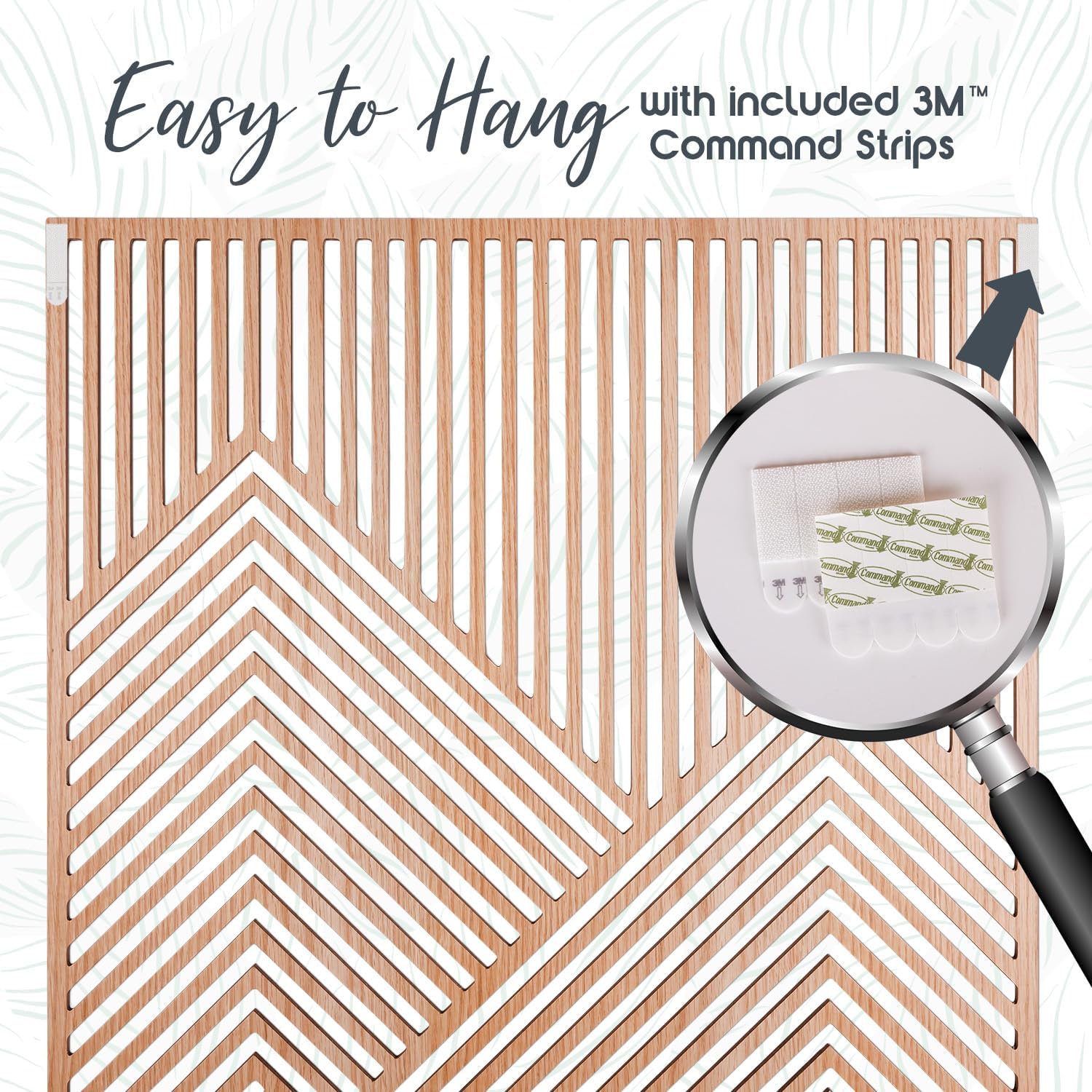 SnugLife mountain wall art panel fits minimalist or rustic decor