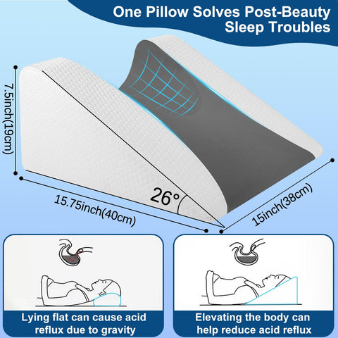 Closeup of SnugSafe foam-core showing high-density support for recovery comfort.