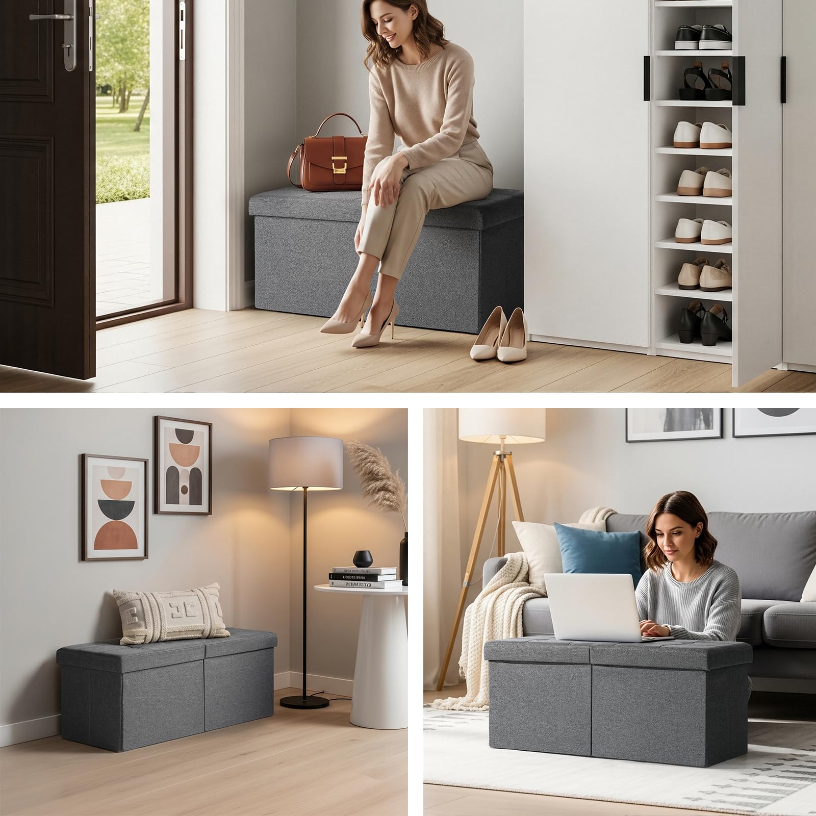 Snuvid collapsible feature folds flat for convenient storage when not in use.