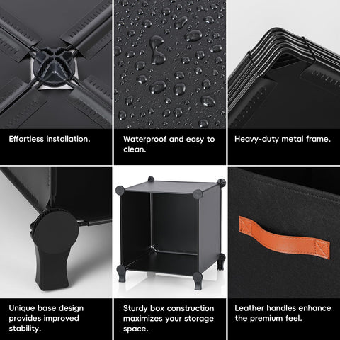 Snuvid Cube Storage bedroom organization for tidy clothes and accessories.