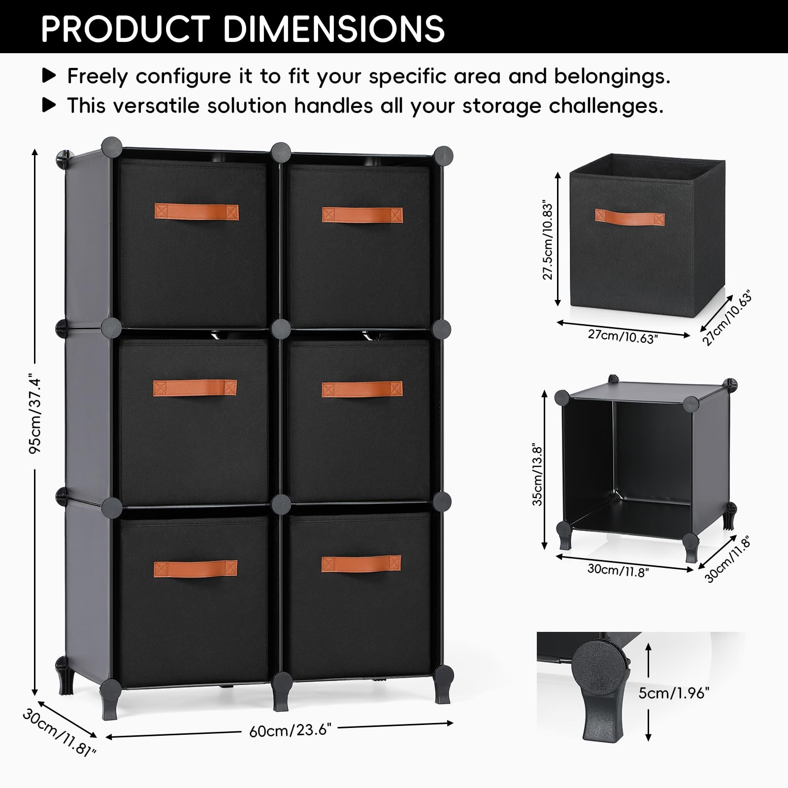 Snuvid Cube Storage DIY assembly easy with clear instructions.