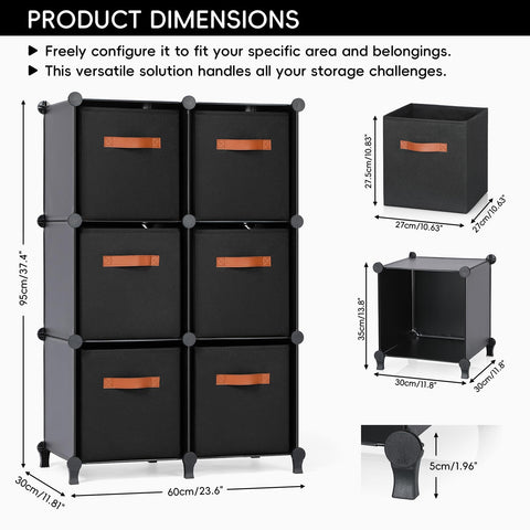 Snuvid Cube Storage DIY assembly easy with clear instructions.