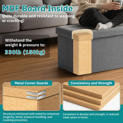 Snuvid entryway shoe bench keeps shoes neatly within reach.