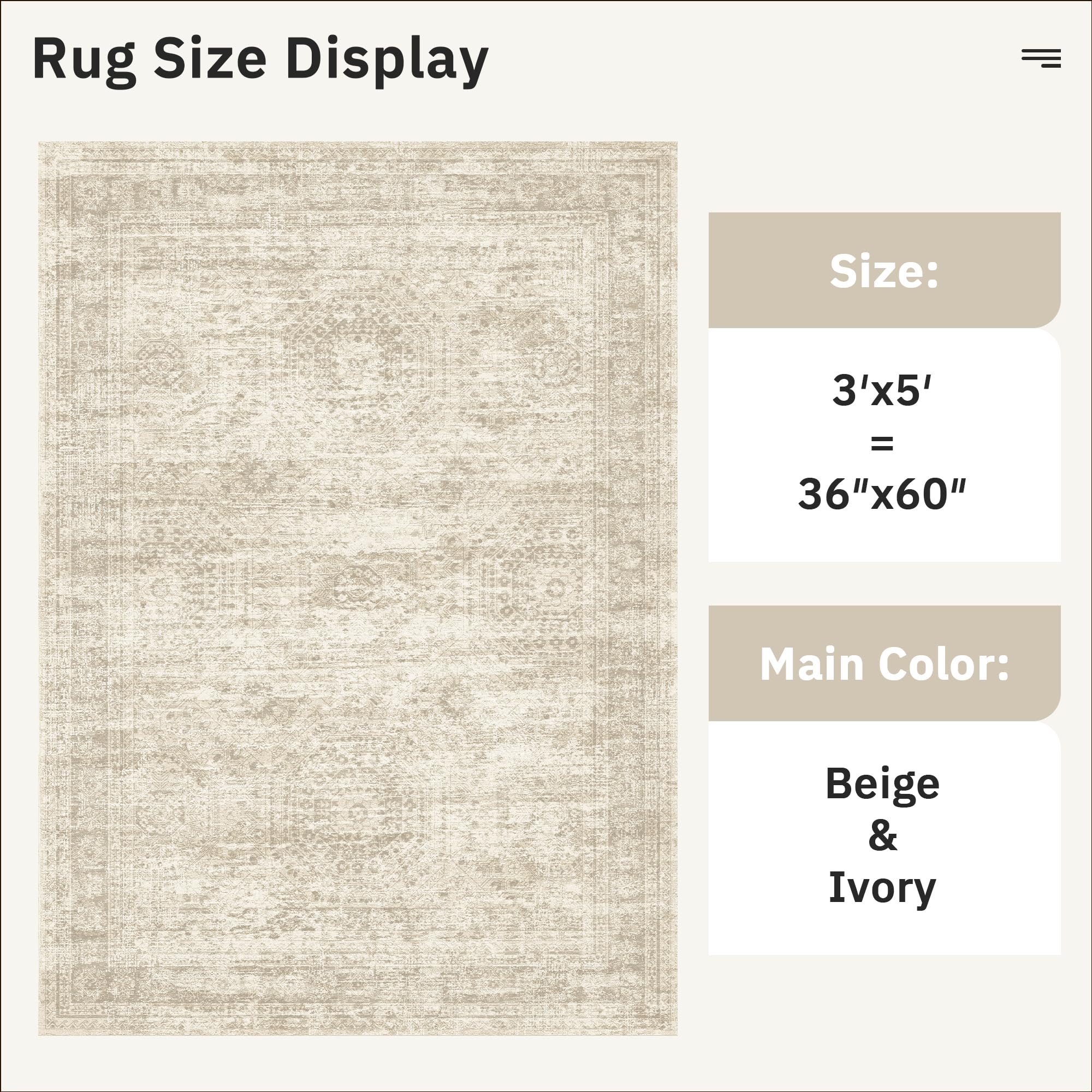 Soalmost 3x5 rug nursery soft pile supports playtime comfort