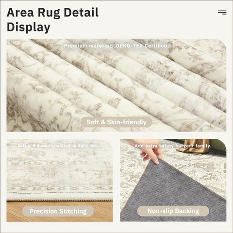 Soalmost 8x10 rug in living room setup demonstrates cozy, inviting space.