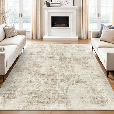 Soalmost Abstract Rug adds warmth and texture to everyday spaces.