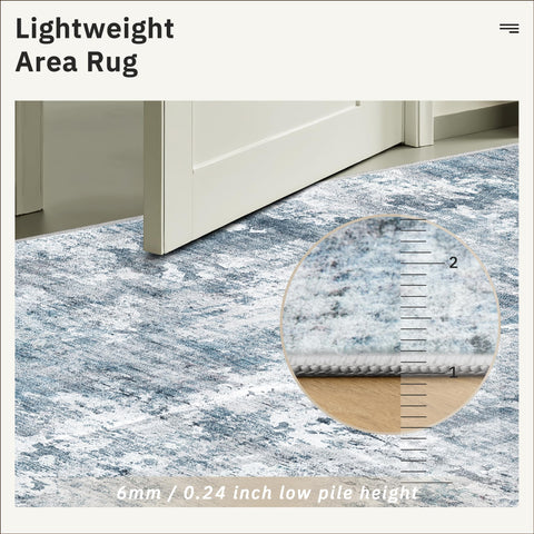 Soalmost Barefoot friendly rug feels cozy under bare feet.