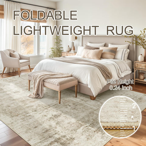 Soalmost easy-care rug supports family life with kids and pets.