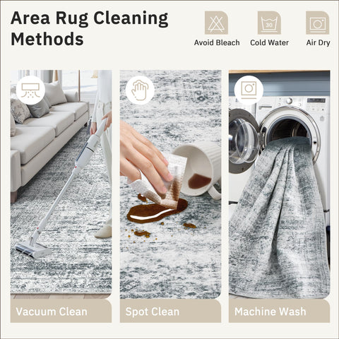 Soalmost pet-friendly rug for everyday wear with simple cleaning.