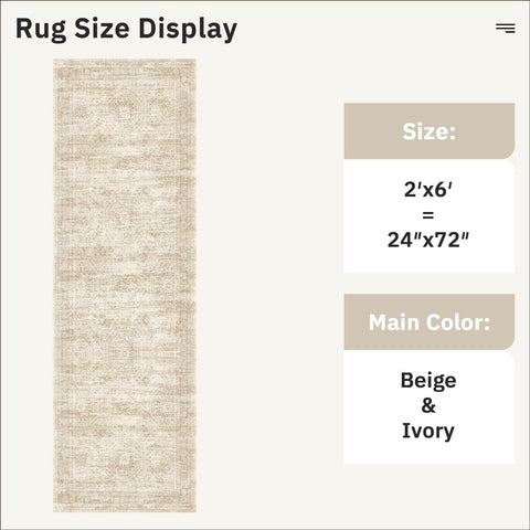 Soalmost washable rug simplifies laundry days with machine-wash capability.
