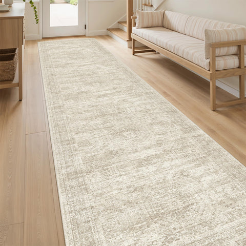 Soalmost Runner Rug machine washable for quick, gentle cleaning after spills.