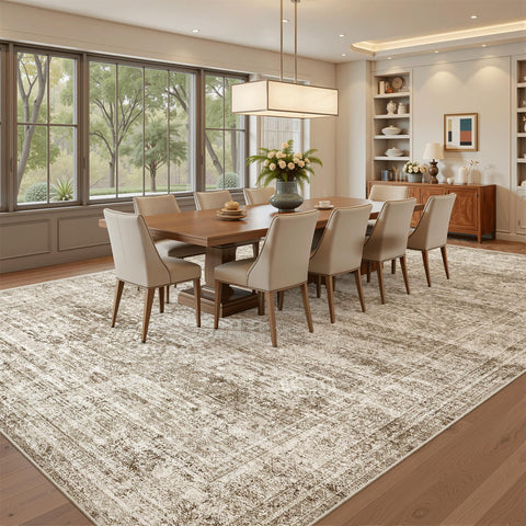 Soalmost soft, low-pile rug ideal for barefoot comfort