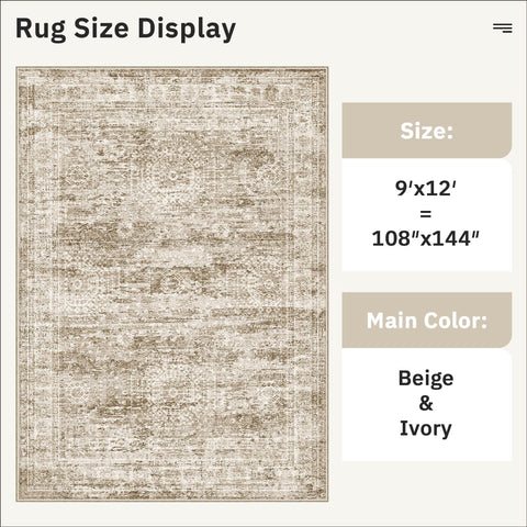 Soalmost stain-resistant rug keeps living spaces cleaner with light daily use