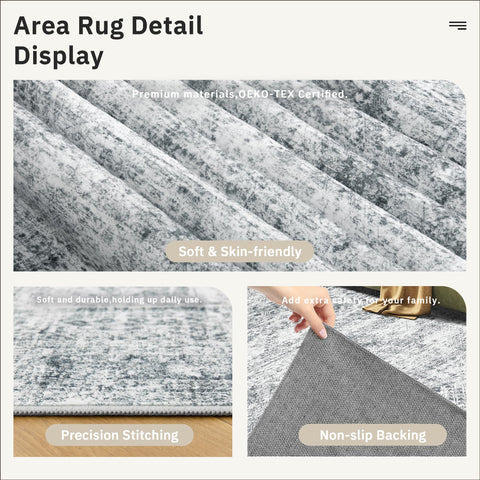 Soalmost stain-resistant fibers keep colors looking clean in high-traffic areas.