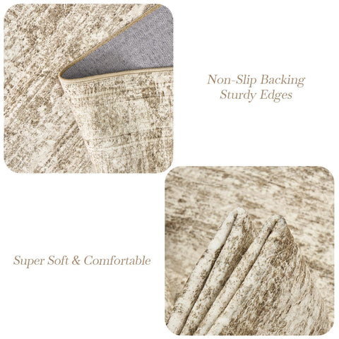 Soalmost Washable Area Rug 8x10 machine-washable for easy cleaning